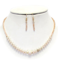 Load image into Gallery viewer, Pink Bead &amp; Pearl Necklace Set - Stardust &amp; Moonstone
