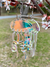 Load image into Gallery viewer, Iridescent Jellyfish Earrings

