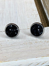 Load image into Gallery viewer, Glitter Stud Earrings - Various Colors - Stardust &amp; Moonstone
