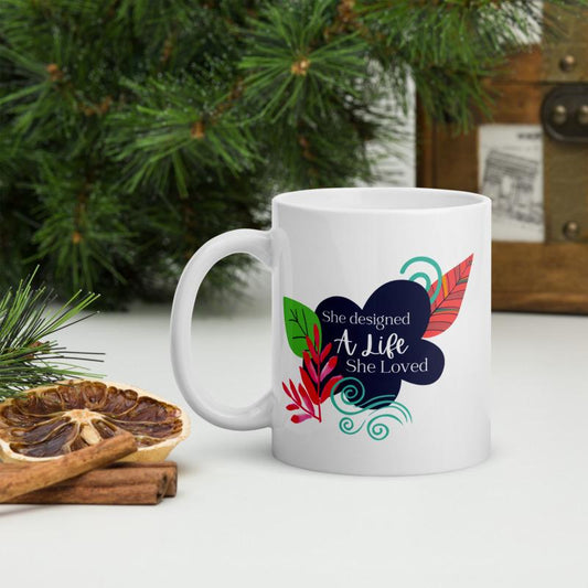 She Designed a Life She Loved Mug - Stardust & Moonstone
