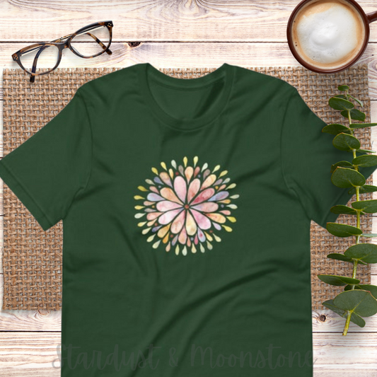 Flower Mandala Unisex Tee