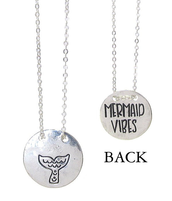 Mermaid Vibes Reversible Necklace