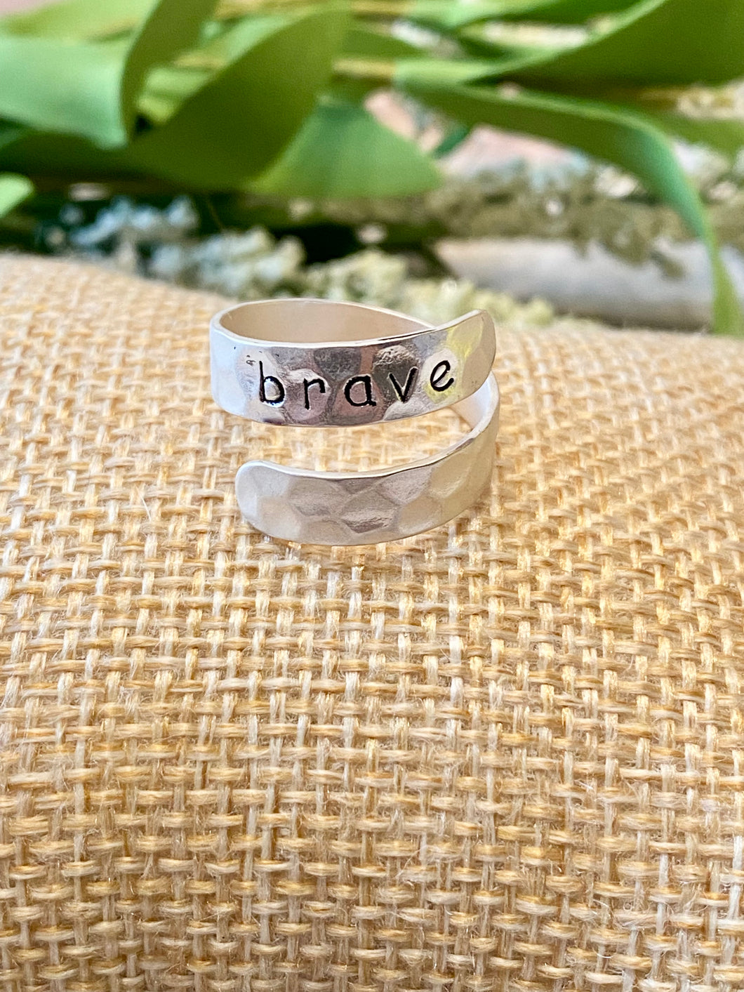 Brave Open Ring - Silver - Stardust & Moonstone