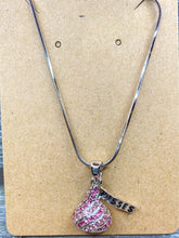 Load image into Gallery viewer, Crystal Chocolate Kiss Necklace - Stardust &amp; Moonstone
