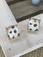 Load image into Gallery viewer, Dalmatian Dot Stud Earrings
