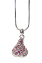 Load image into Gallery viewer, Crystal Chocolate Kiss Necklace - Stardust &amp; Moonstone
