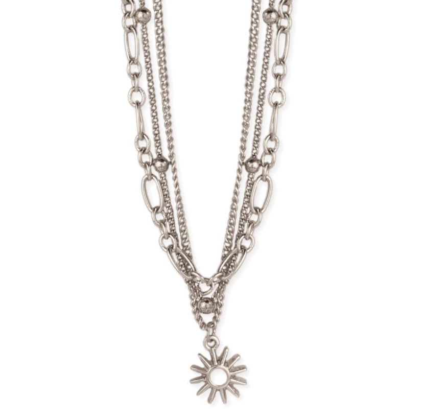 Sun Chain Necklace Set