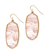 Load image into Gallery viewer, Southern Oval Earrings - Stardust &amp; Moonstone

