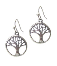 Load image into Gallery viewer, Various Tree of Life Earrings - Stardust &amp; Moonstone
