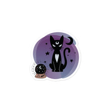 Load image into Gallery viewer, Celestial Cat Bubble-free stickers - Stardust &amp; Moonstone
