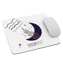 Load image into Gallery viewer, Manifest Moon Mouse pad - Stardust &amp; Moonstone
