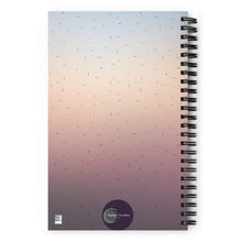 Load image into Gallery viewer, You Are Enough Dotted Spiral Notebook - Stardust &amp; Moonstone
