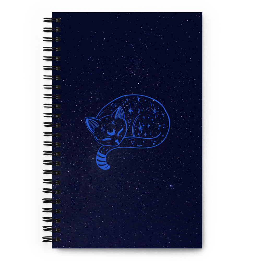 Cosmic Cat Dotted notebook - Stardust & Moonstone