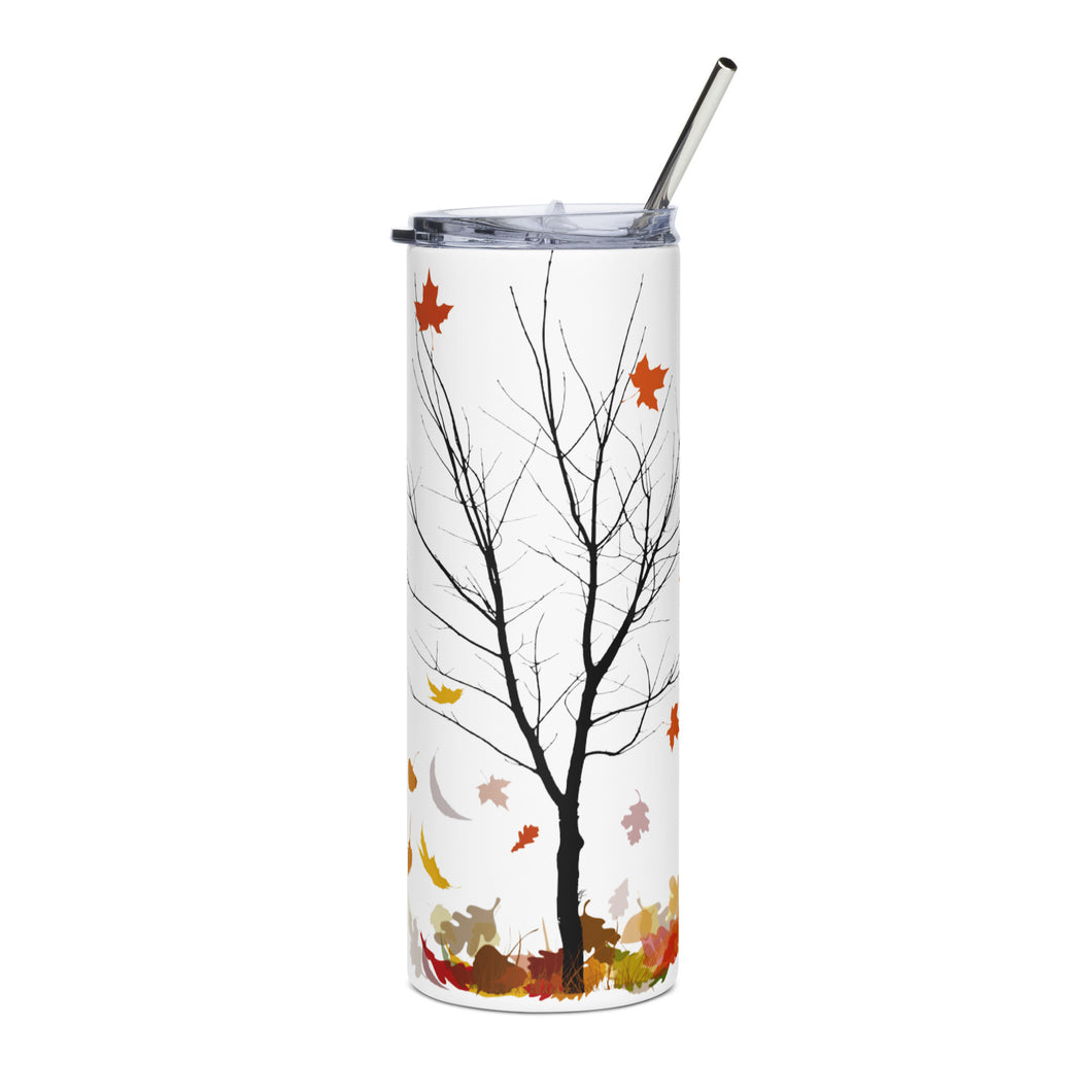Hello Fall Stainless steel tumbler