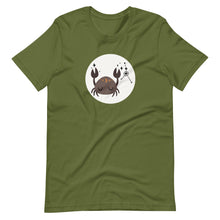 Load image into Gallery viewer, Cancer Zodiac Crab Unisex Tee
