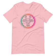 Load image into Gallery viewer, Mandala Uterus Middle Finger Shirt
