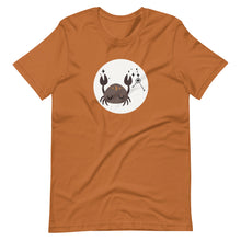 Load image into Gallery viewer, Cancer Zodiac Crab Unisex Tee
