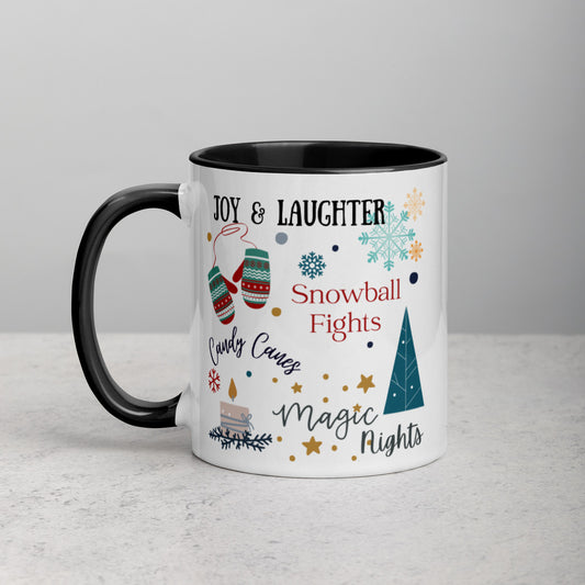 Winter Mug with Color Inside - Stardust & Moonstone