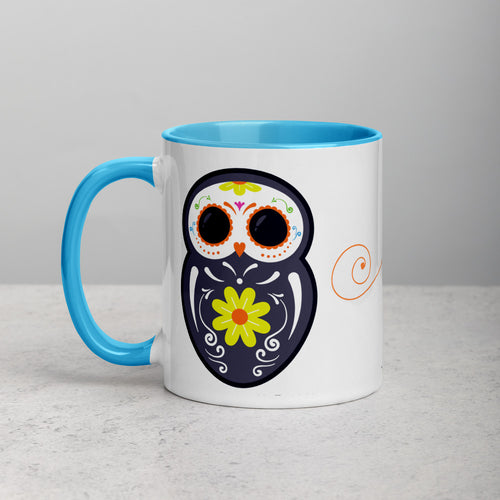 Owl Mug with Color Inside - Assorted - Stardust & Moonstone