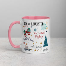 Load image into Gallery viewer, Winter Mug with Color Inside - Stardust &amp; Moonstone
