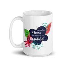 Load image into Gallery viewer, Chaos Inspirational Saying Mug - Stardust &amp; Moonstone
