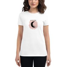 Load image into Gallery viewer, Selenophile Women&#39;s short sleeve t-shirt - Stardust &amp; Moonstone
